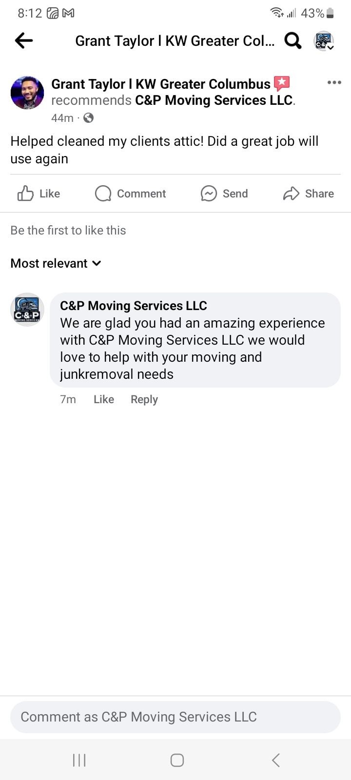 Happy customer  review  with all smiles 